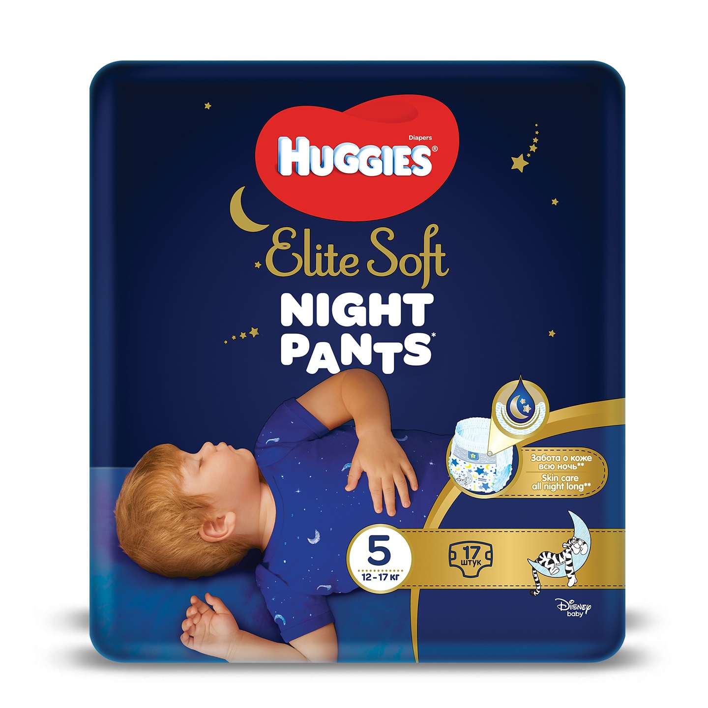 Huggies elite soft ночные