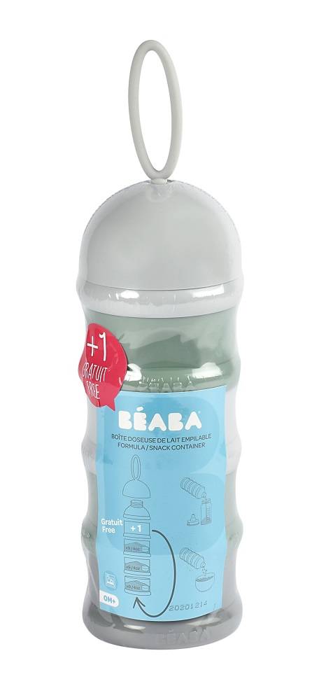 Boîte doseuse de lait BEABA light/ dark mist - Béaba