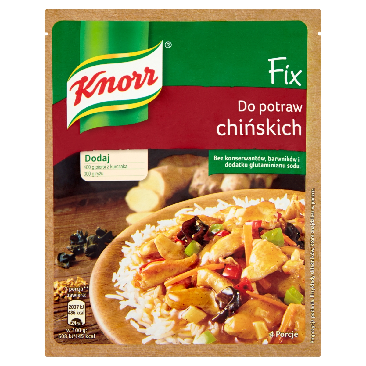 Knorr Fix Do potraw chińskich 39 g sklep Bee.pl