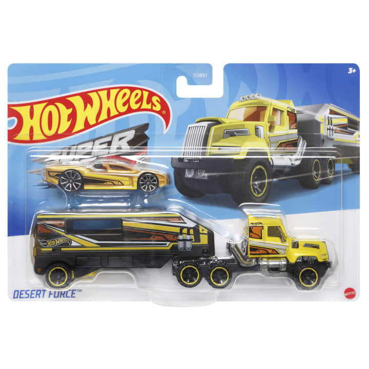 Hot Wheels Ciążarówka + Autko Rock n' Race Mattel sklep
